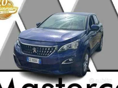 Usata Peugeot 3008 Business-Line 131 CV (96 kW) 2020 Blu/azzurro SUV