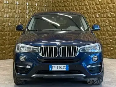 Usata BMW X4 249 CV (183 kW) 2016 Blu SUV