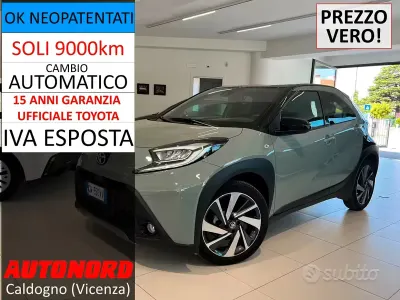 Usata Toyota Aygo X Lounge 72 CV (52 kW) 2024 Verde SUV