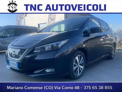 Usata Nissan Leaf Acenta 89 kW (122 CV) 2020 Blu Utilitaria