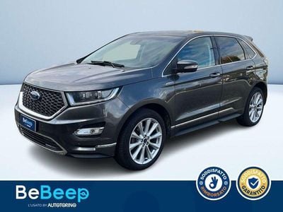 Usata Ford Edge Vignale 210 CV (154 kW) 2018 Bianco pastello SUV