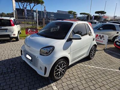 Usata Smart ForTwo Electric Drive Prime 41 kW (56 CV) 2020 Bianco metallizzato Cabrio