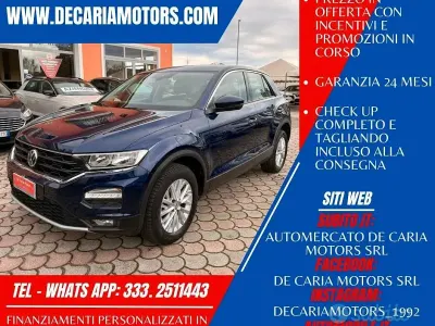 Usata VW T-Roc 116 CV (85 kW) 2020 Blu SUV