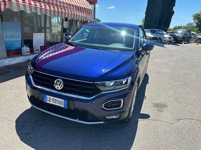 Usata VW T-Roc Advance 116 CV (85 kW) 2020 Blu SUV