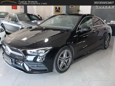 Usata Mercedes CLA200 AMG Line Premium Plus 150 CV (110 kW) 2023 Nero Berlina