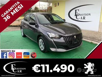 Usata Peugeot 208 Active 75 CV (55 kW) 2022 Grigio Utilitaria