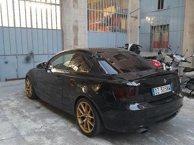 Usata BMW 120 Coupé M Sport 177 CV (130 kW) 2009 Nero Coupé