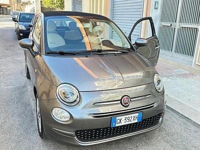 Usata Fiat 500 69 CV (50 kW) 2019 Grigio Cabrio
