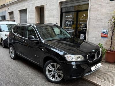 Usata BMW X3 Efficient Dynamics 184 CV (135 kW) 2012 Nero SUV