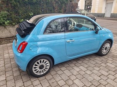 Blu Usata 2016 Fiat 500C Lounge Cabrio | 10.800 € (Buon prezzo)