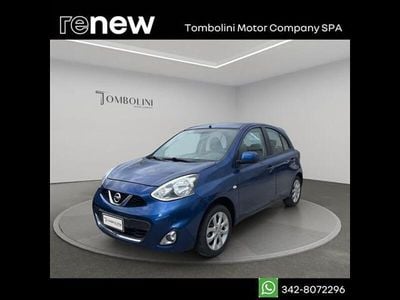 Usata Nissan Micra Acenta 80 CV (58 kW) 2016 Blu Utilitaria