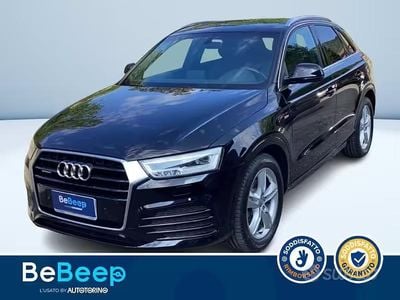 Usata Audi Q3 150 CV (110 kW) 2016 Nero metallizzato SUV
