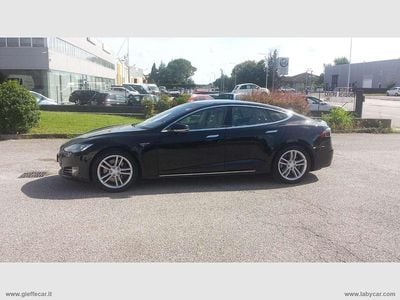 Usata Tesla Model S 503 kW (685 CV) 2014 Nero Utilitaria