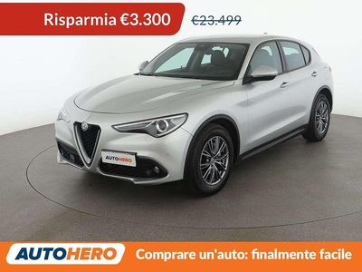 Argento Usata 2017 Alfa Romeo Stelvio Super SUV | 20.199 € (Ottimo prezzo)