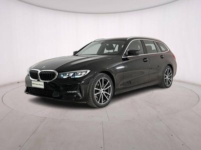 Usata BMW 316 Advantage 122 CV (89 kW) 2021 Nero Station wagon