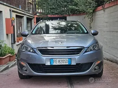 Usata Peugeot 308 GT-line 120 CV (88 kW) 2016 Grigio Station wagon