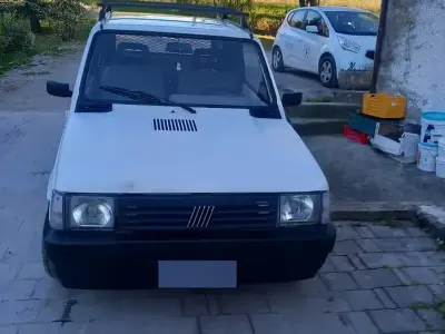 Usado Fiat Panda 54 CV (39 kW) 2002 Blanco Van