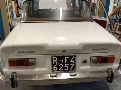 Usata Alfa Romeo Giulia 1970 Bianco Berlina