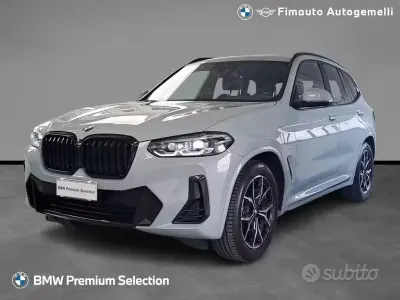 Usata BMW X3 M Sport 190 CV (139 kW) 2023 Grigio / metallizzato SUV