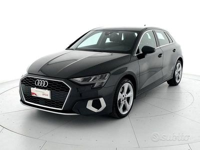 Usata Audi A3 Advanced 150 CV (110 kW) 2021 Grigio Berlina