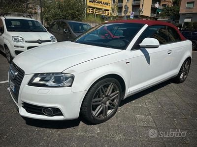 Usata Audi A3 Cabriolet S-Line 200 CV (147 kW) 2008 Bianco Cabrio