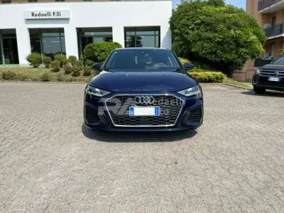 Usata Audi A3 S-Line 116 CV (85 kW) 2021 Blu/azzurro Berlina