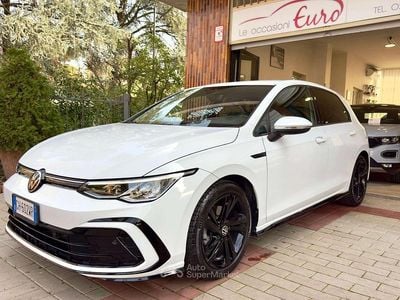 Usata VW Golf VIII R-line 150 CV (110 kW) 2022 Bianco Berlina