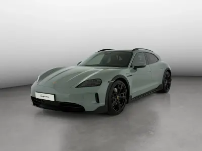 Nuova Porsche Taycan Cross Turismo 300 kW (408 CV) 2026 Shade green metallizzato