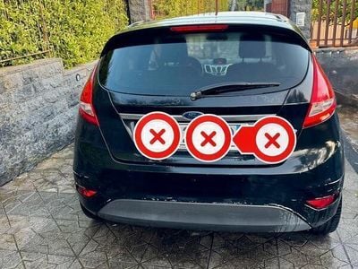 Usata Ford Fiesta 96 CV (70 kW) 2009 Nero Utilitaria