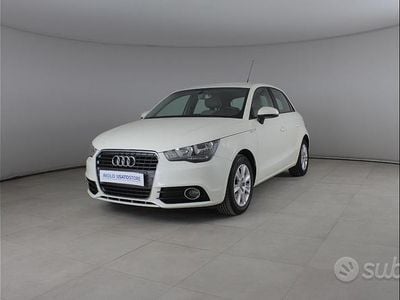 Usata Audi A1 Sportback Ambition 122 CV (89 kW) 2013 Bianco Utilitaria