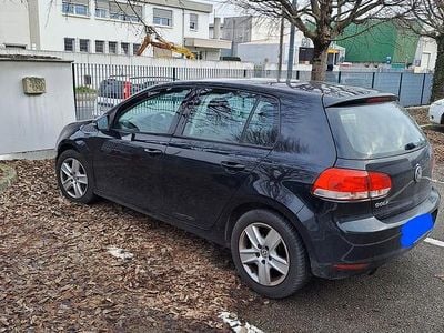 Usata VW Golf VI 105 CV (77 kW) 2011 Nero Utilitaria