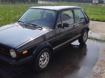 Usata VW Golf I GTI 1981 Nero Utilitaria