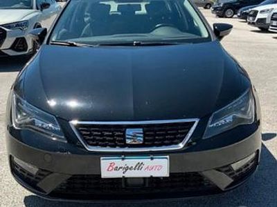Usata Seat Leon 105 CV (77 kW) 2019 Nero Station wagon