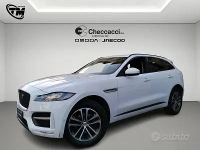 Usata Jaguar F-Pace R-Sport 180 CV (132 kW) 2019 Bianco SUV