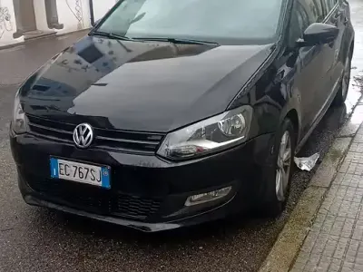 Usata VW Polo 90 CV (66 kW) 2010 Nero Utilitaria