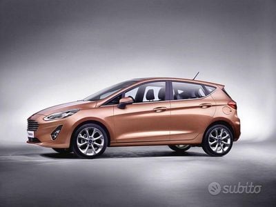 Begagnad Ford Fiesta Titanium 75 HK (55 kW) 2019 Blå Halvkombi