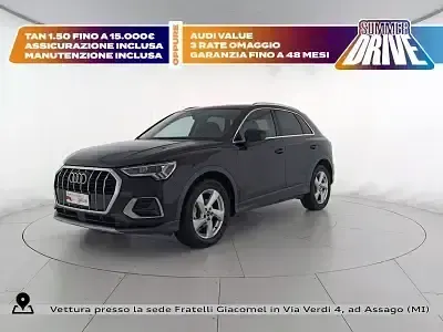 Usata Audi Q3 Advanced 150 CV (110 kW) 2025 Nero mito metallizzato SUV