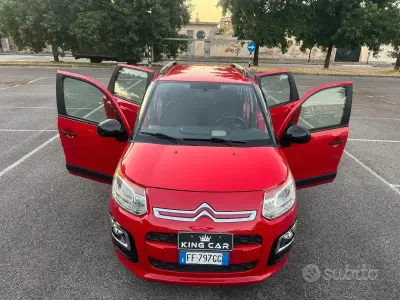 Usata Citroën C3 Picasso Exclusive 99 CV (72 kW) 2016 Rosso Monovolume