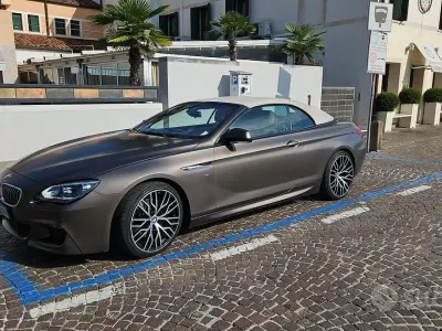 Begagnad BMW 640 Cabriolet Exclusive 2014 Brun Cab