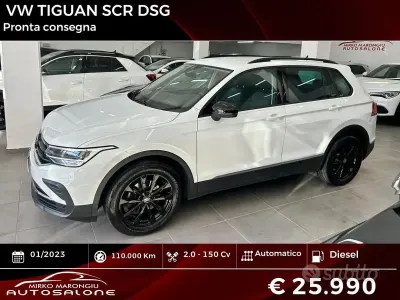 Gebraucht VW Tiguan 150 PS (110 kW) 2023 Weiß SUV