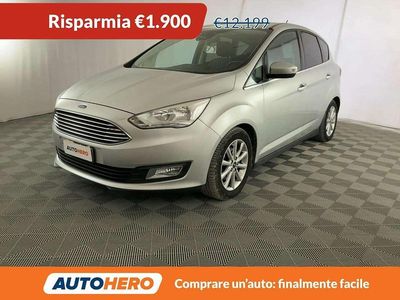 Usata Ford C-MAX Titanium 120 CV (88 kW) 2018 Argento Monovolume