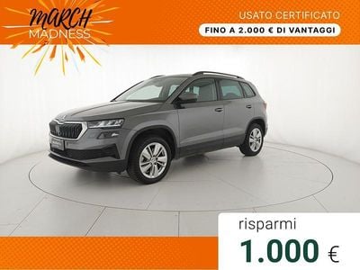 Usata Skoda Karoq Executive 150 CV (110 kW) 2024 Grigio graphite metallizzato SUV