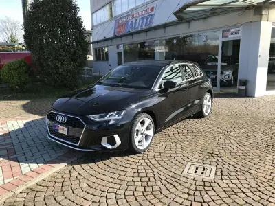Usata Audi A3 150 CV (110 kW) 2022 Nero Berlina