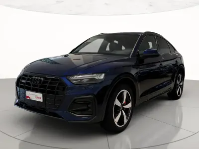 Usata Audi Q5 Sportback Advanced 204 CV (150 kW) 2022 2d blu navarra metallizzato SUV