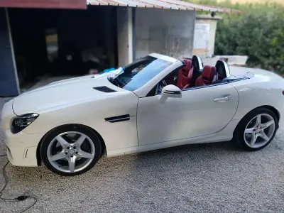 Usata Mercedes SLK250 Premium 204 CV (150 kW) 2012 Bianco Cabrio