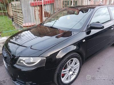 Usata Audi A3 170 CV (125 kW) 2007 Nero Utilitaria