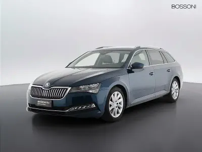 Usata Skoda Superb Style 150 CV (110 kW) 2021 Blu Station wagon