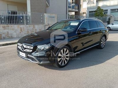 Usata Mercedes E220 All-Terrain Sport 194 CV (142 kW) 2019 Nero Station wagon