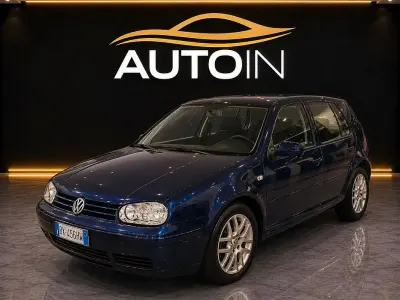 Usata VW Golf IV Highline 130 CV (95 kW) 2001 Verde Berlina