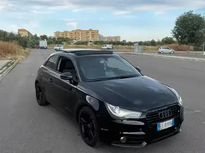 Usata Audi A1 105 CV (77 kW) 2014 Nero Utilitaria